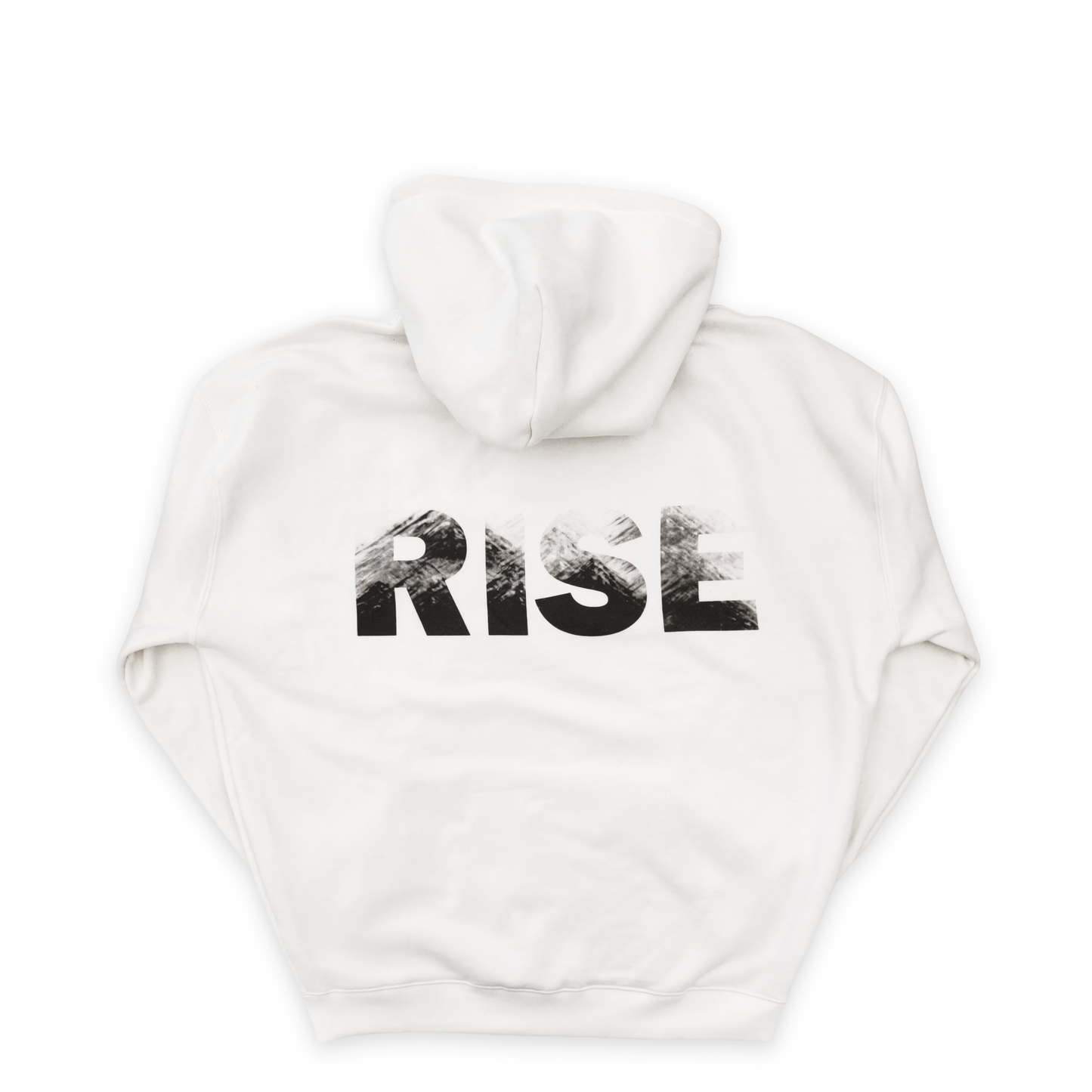 VOWLAR "RISE" - Boxy Oversized Hoodie (White)