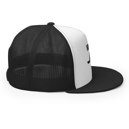 VOWLAR WHITE TRUCKER CAP