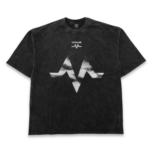 VOWLAR "AIRBORNE" Shirt - Boxy Oversized Washed T-Shirt
