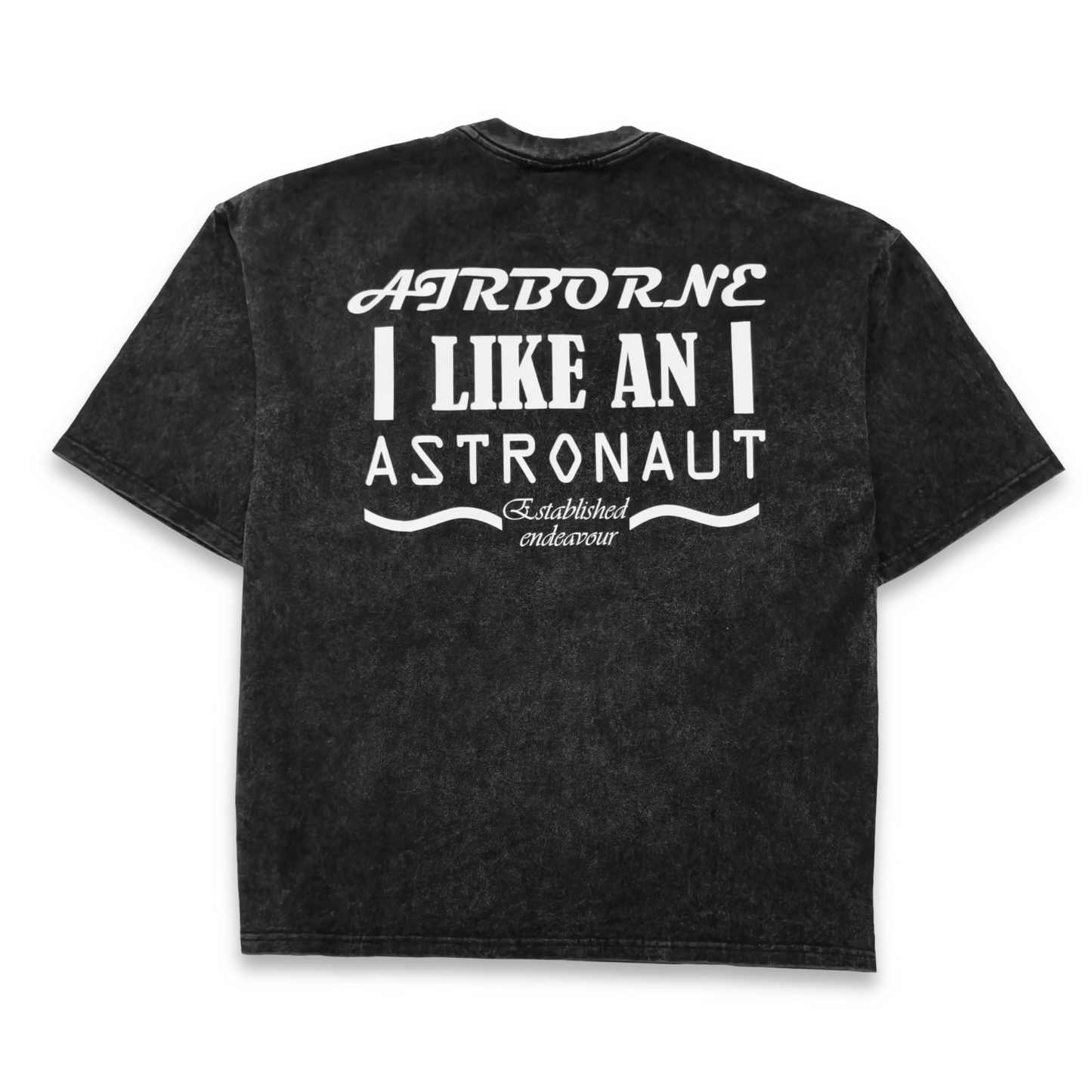 VOWLAR "AIRBORNE" Shirt - Boxy Oversized Washed T-Shirt