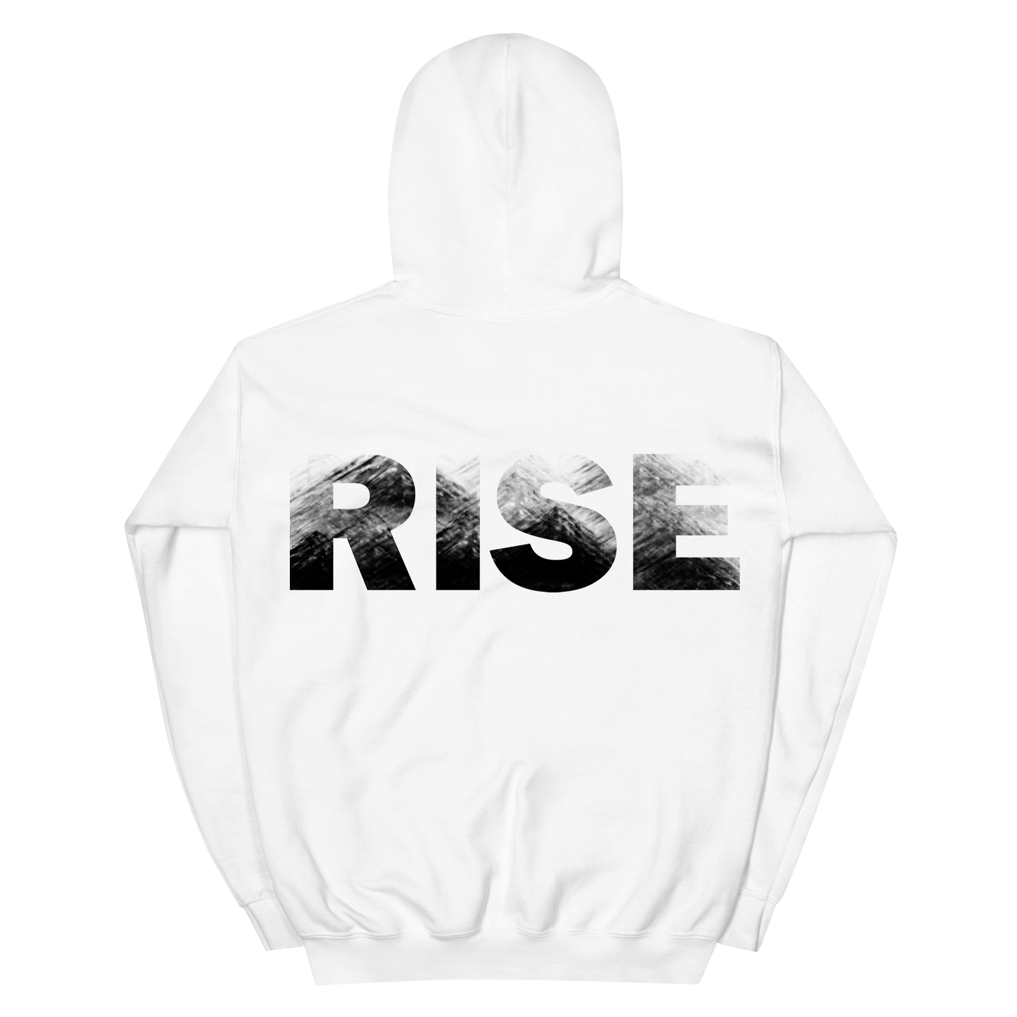 VOWLAR WHITE OVERSIZED HOODIE - "RISE"